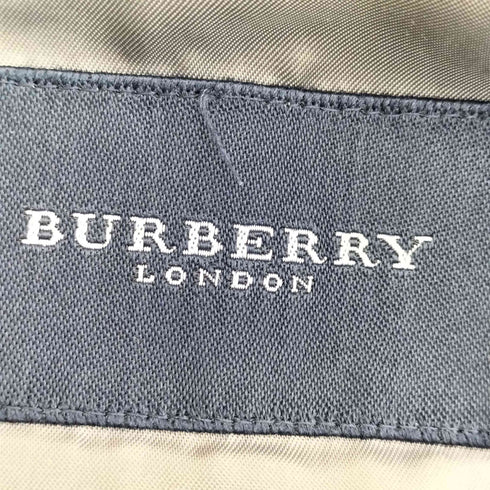 バーバリー BURBERRY ヘリンボーン ツイード 2B テーラードジャケット アンゴラ/シルク/キッドモヘア混 メンズ
