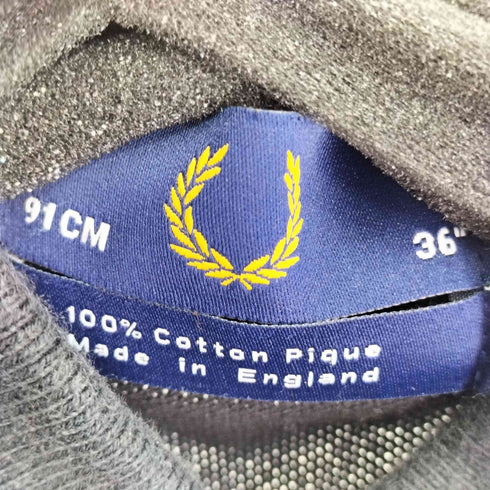 フレッドペリー FRED PERRY ロゴ刺繍 S/Sポロシャツ メンズ 91CM