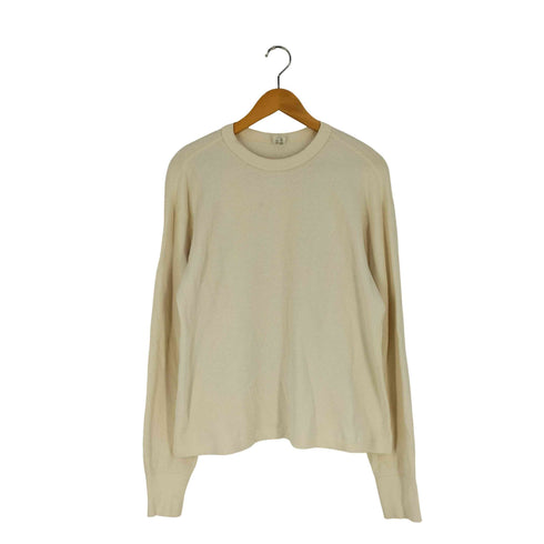 DELUXEWARE サーマル 長袖クルーネックTシャツ メンズ import:M