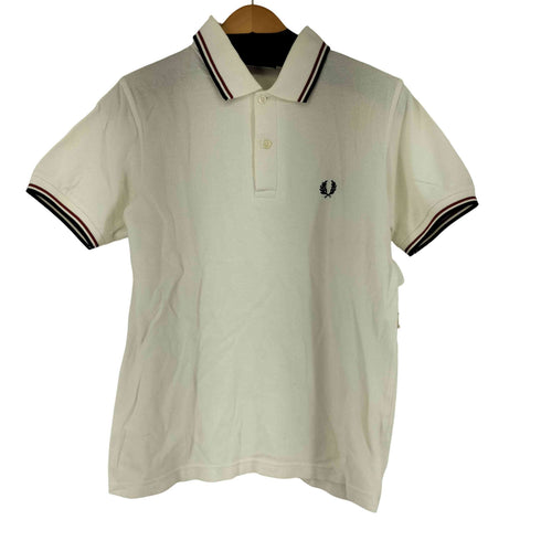 フレッドペリー FRED PERRY ロゴ刺繍 S/Sポロシャツ メンズ 91CM