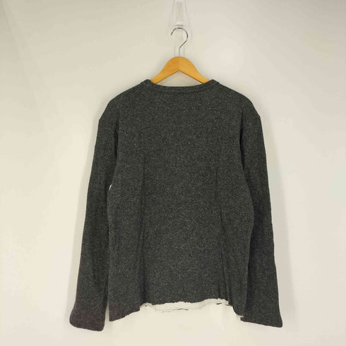 オムニゴッド OMNIGOD COTTON WOOL POCKET SWEATER コットン ウール ポケット スウェット メンズ JPN:2