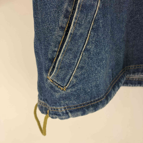 オーシャンパシフィック Ocean Pacific 90s 刺繍 デニムプルオーバージャケット メンズ JPN:L
