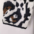 ソニアリキエル SONIA RYKIEL イタリア製 ジップアップノーカラーコート レオパード パイル レディース JPN:L