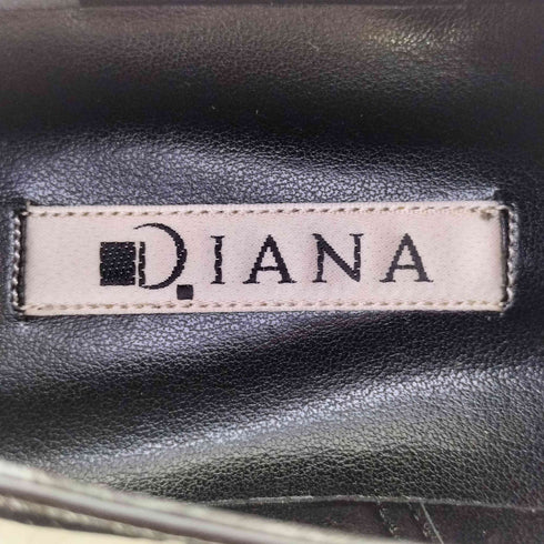 ダイアナ DIANA 厚底 エナメル レースアップ ドレスシューズ レディース 23 1/2