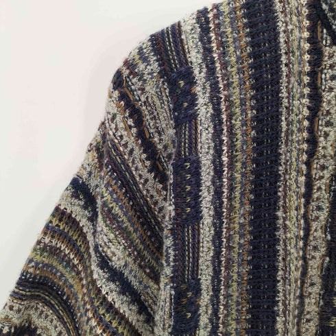 CORTINA イタリア製 モックネック3Ⅾニット メンズ JPN:M