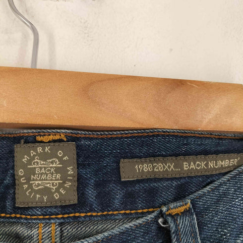 バックナンバー BACK NUMBER ダメージ加工 デニムパンツ メンズ