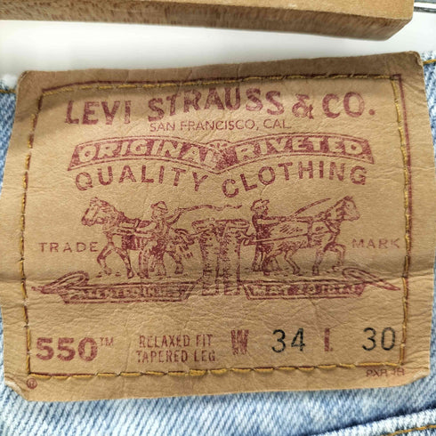リーバイス Levis USA製 550 テーパードデニムパンツ メンズ W34 L30