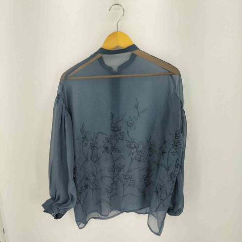 ハレ HARE フラワーシアー L/S シャツ レディース FREE
