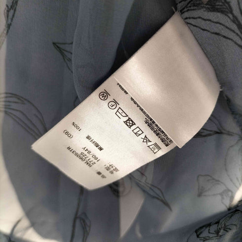 ハレ HARE フラワーシアー L/S シャツ レディース FREE
