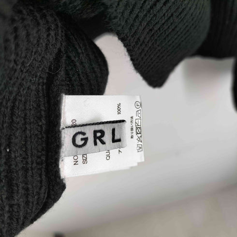 グレイル GRL マルチウェイショルダーオープンハイネックニットトップス レディース FREE