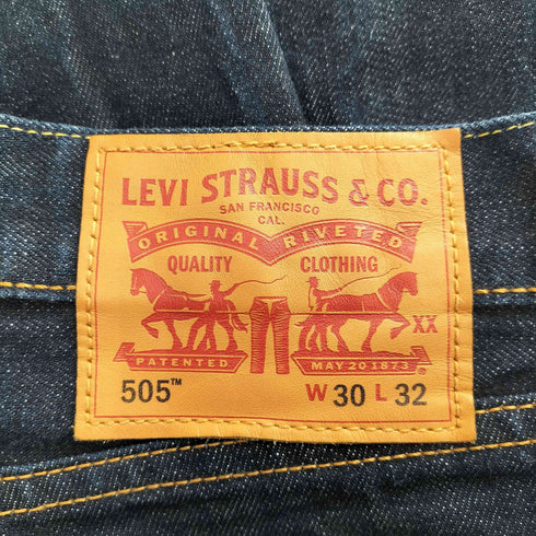 リーバイス Levis 505 ジッパーフライデニムパンツ インディゴ メンズ W30 L32