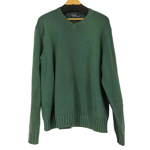 ポロバイラルフローレン Polo by RALPH LAUREN Vネック コットンニット メンズ JPN:XL