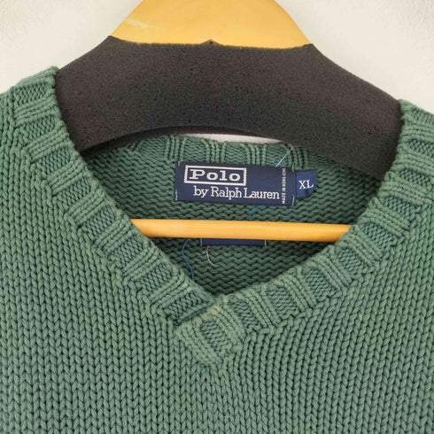 ポロバイラルフローレン Polo by RALPH LAUREN Vネック コットンニット メンズ JPN:XL