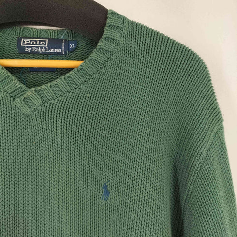 ポロバイラルフローレン Polo by RALPH LAUREN Vネック コットンニット メンズ JPN:XL