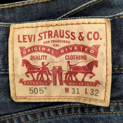 リーバイス Levis 505 ジッパーフライデニムパンツ メンズ W31 L32