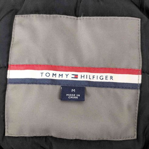 トミーヒルフィガー TOMMY HILFIGER 袖ロゴパッチ ファー中綿ジャケット メンズ import:M