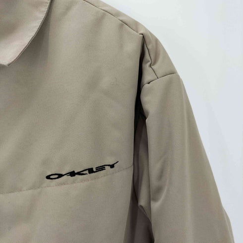 オークリー OAKLEY 00S ロゴ刺しゅう 中綿ジャケット テック メンズ JPN:M