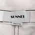 スンネイ SUNNEI ステッチデザイン ストレートパンツ メンズ