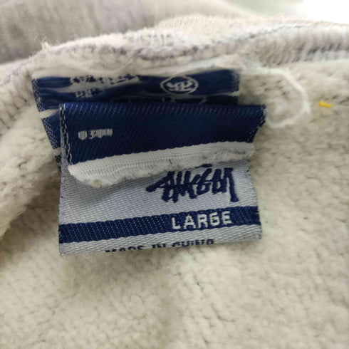 ステューシー Stussy 90S-00S 紺タグ 両面プリント プルオーバーパーカー メンズ JPN:L