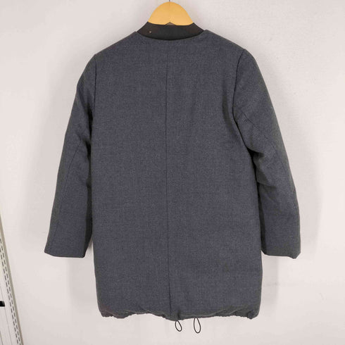ビューティーアンドユースユナイテッドアローズ BEAUTY & YOUTH UNITED ARROWS ジップノーカラーロングダウンジャケット レディース JPN:M