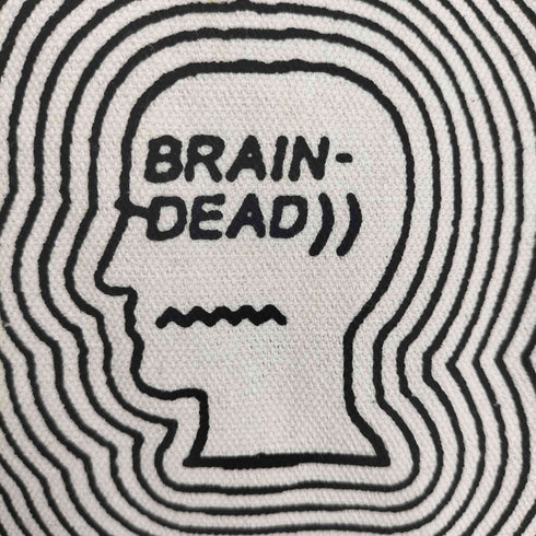 ブレインデッド BRAIN DEAD プリントトートバッグ メンズ