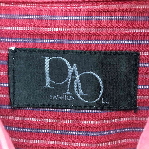PAO ストライプシャツ メンズ LL