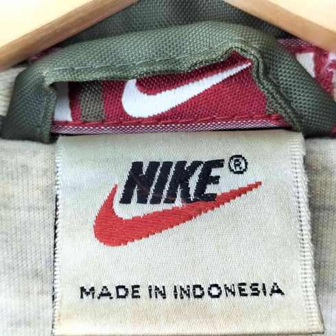 ナイキ NIKE 90S 白タグ スウッシュ刺繍 アノラックプルオーバージャケット メンズ JPN:S