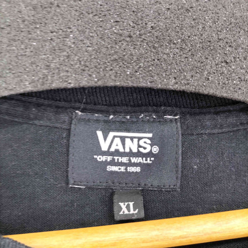 バンズ VANS ロゴプリント ファイヤーパターン L/S Tシャツ メンズ JPN:XL