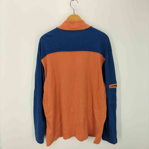 THE TERRITORY A HEAD バイカラー ハーフジッププルオーバー メンズ JPN:XL
