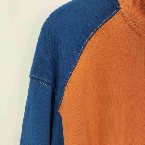 THE TERRITORY A HEAD バイカラー ハーフジッププルオーバー メンズ JPN:XL