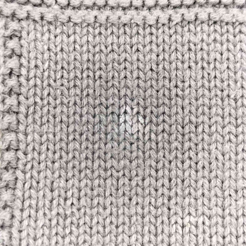 IZOD チェック編み ロゴ刺繍 コットン プルオーバー ニット メンズ import:XL