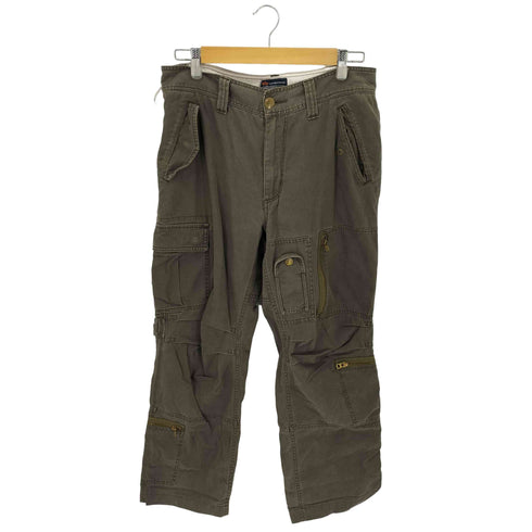 アルファインダストリーズ ALPHA INDUSTRIES ヘリンボーン パラシュートカーゴパンツ Y2K メンズ JPN:XL