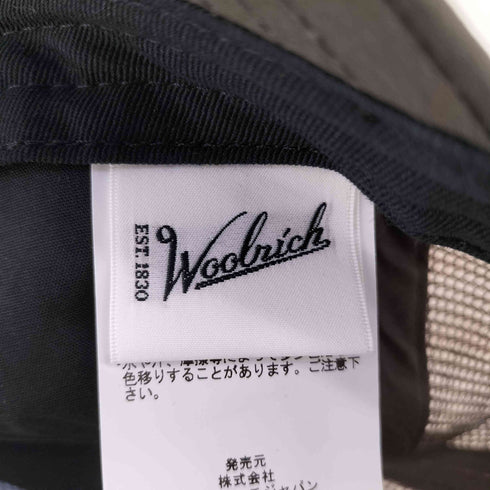 ウールリッチ WOOLRICH VINTAGE WEATHER MESH CAP メンズ