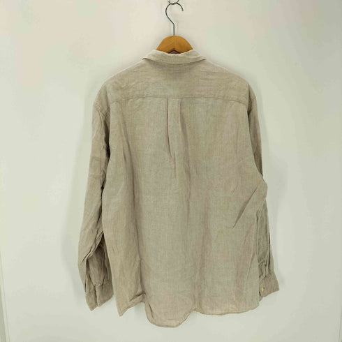 ジェイクルー J.CREW L/S 巨人タグ リネンシャツ メンズ JPN:L