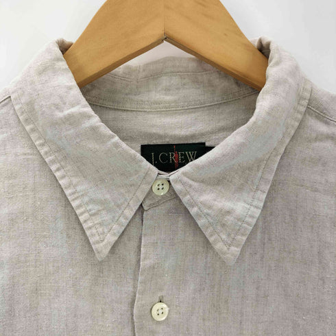 ジェイクルー J.CREW L/S 巨人タグ リネンシャツ メンズ JPN:L