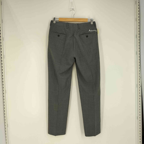 アクアスキュータム AQUASCUTUM GOLF バックロゴ刺繍 ポリウール センタープレス スラックス メンズ 30