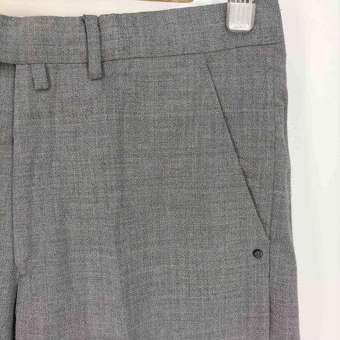 アクアスキュータム AQUASCUTUM GOLF バックロゴ刺繍 ポリウール センタープレス スラックス メンズ 30