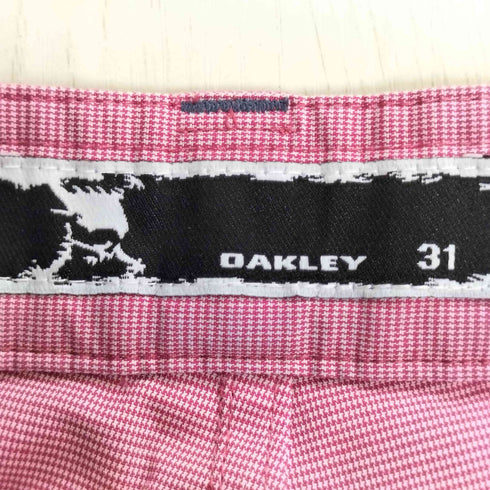 オークリー OAKLEY ロゴ スカル 刺繍 ストレッチパンツ メンズ 31