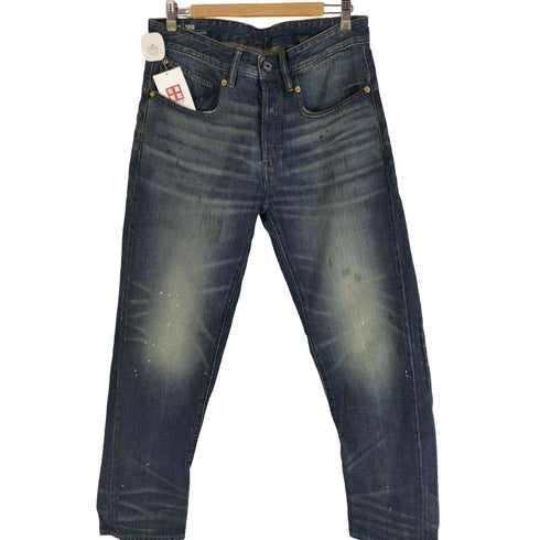 ジースターロー G-STAR RAW ペンキ加工 RYCK 3D STRAIGHT TAPERED メンズ W30 L32
