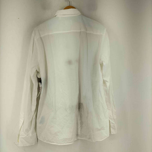バーバリーロンドン BURBERRY LONDON Icon Stripe Detail Stretch Cotton Poplin Shirt メンズ JPN:L