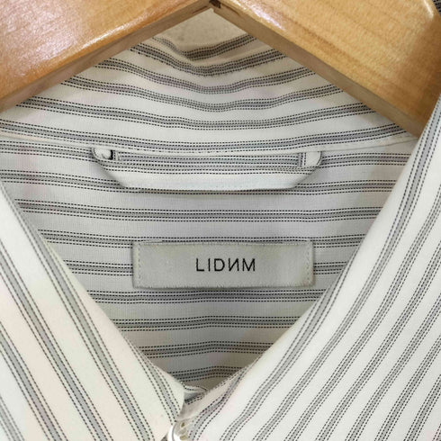 リドム LIDnM VISCOSE STRIPE SHIRT メンズ JPN:M
