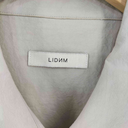 リドム LIDnM 比翼 半袖シャツ メンズ JPN:L