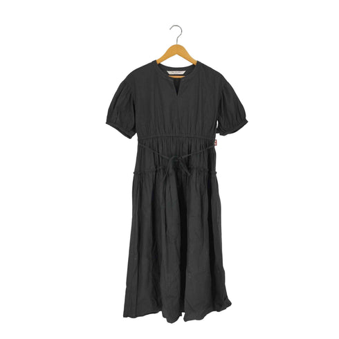 レイビームス Ray BEAMS キーネック パフスリーブ ワンピース レディース