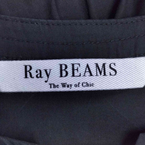 レイビームス Ray BEAMS キーネック パフスリーブ ワンピース レディース
