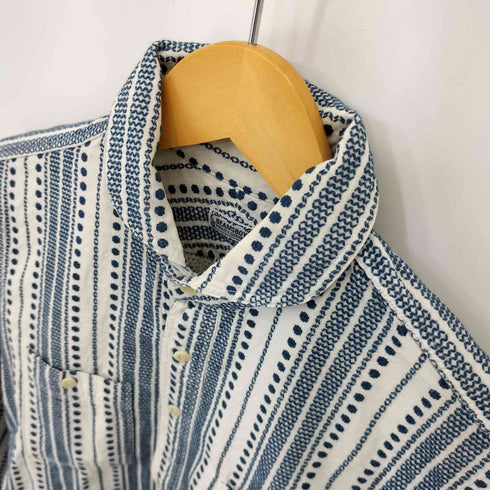 ビームスボーイ BEAMS BOY 丸襟 総柄シャツ レディース