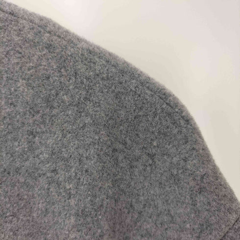 ナチュラルビューティーベーシック NATURAL BEAUTY BASIC ファーポケット ノーカラーコート レディース M