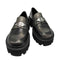 チャールズキース CHARLES & KEITH 22AW Metallic Accent Penny Loafers メタリックアクセント ペニーローファー レディース JPN:23