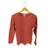 Tieasy L/S クルーネック カットソー レディース