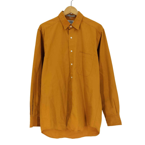 サックスフィフスアベニュー SAKS FIFTH AVENUE 80-90S 香港製 Single Needle Tailoring コットンポリ L/S シャツ メンズ import:M