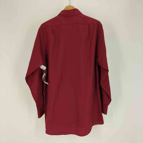 ヴァンヒューゼン VAN HEUSEN 90S LUX SATEEN コットンポリ L/S シャツ メンズ 15 1/2